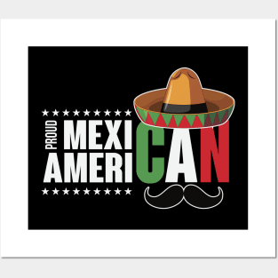 Proud Mexican American Posters and Art